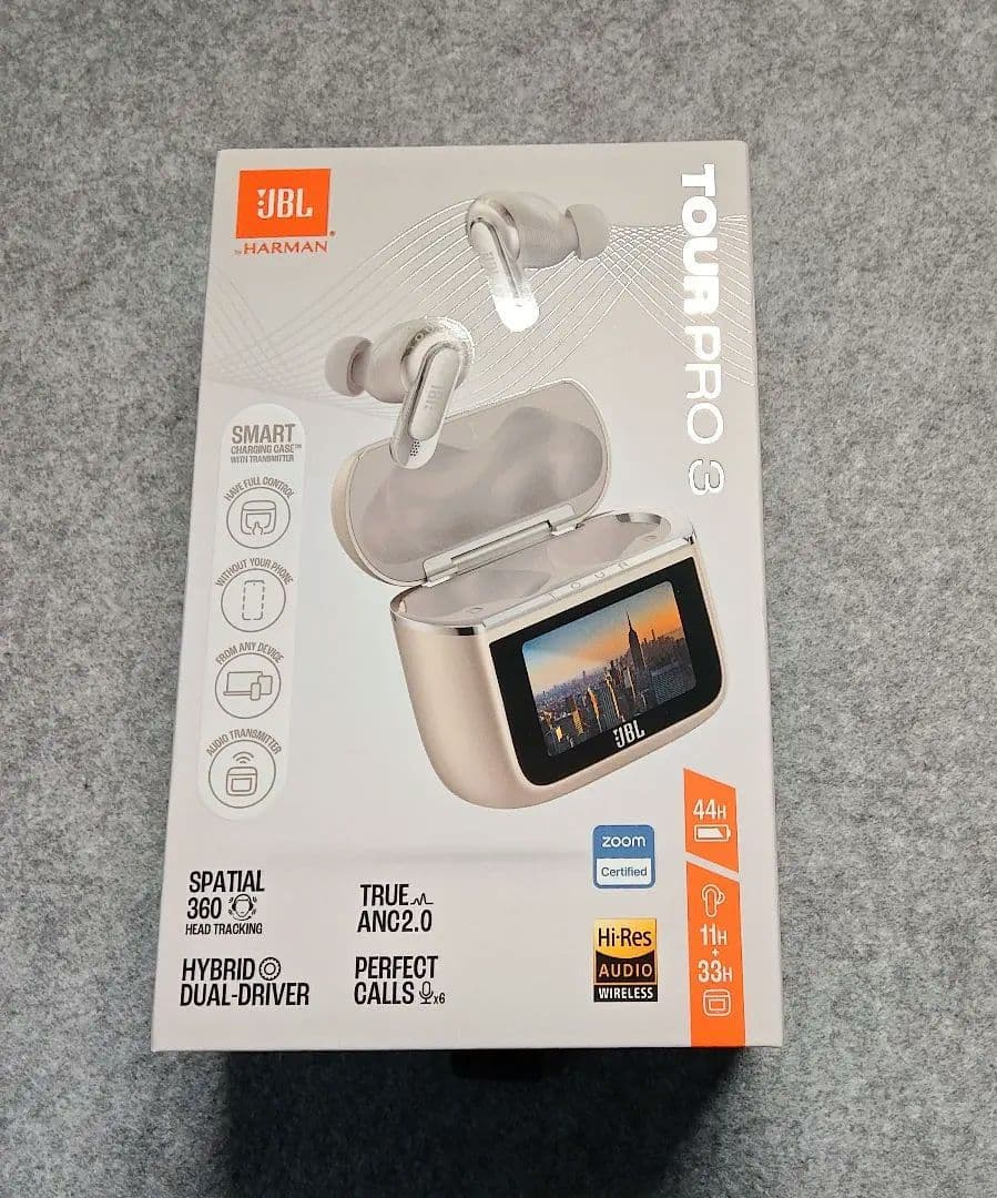 JBL TOUR PRO 3 ラテ 美品