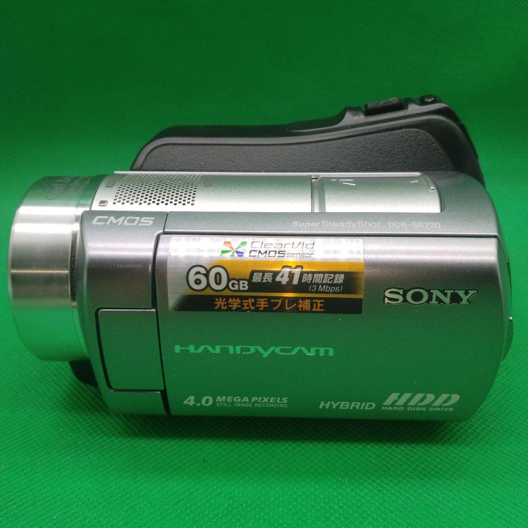 【動作確認OK】ナイトショット付 SONY Handycam DCR-SR220