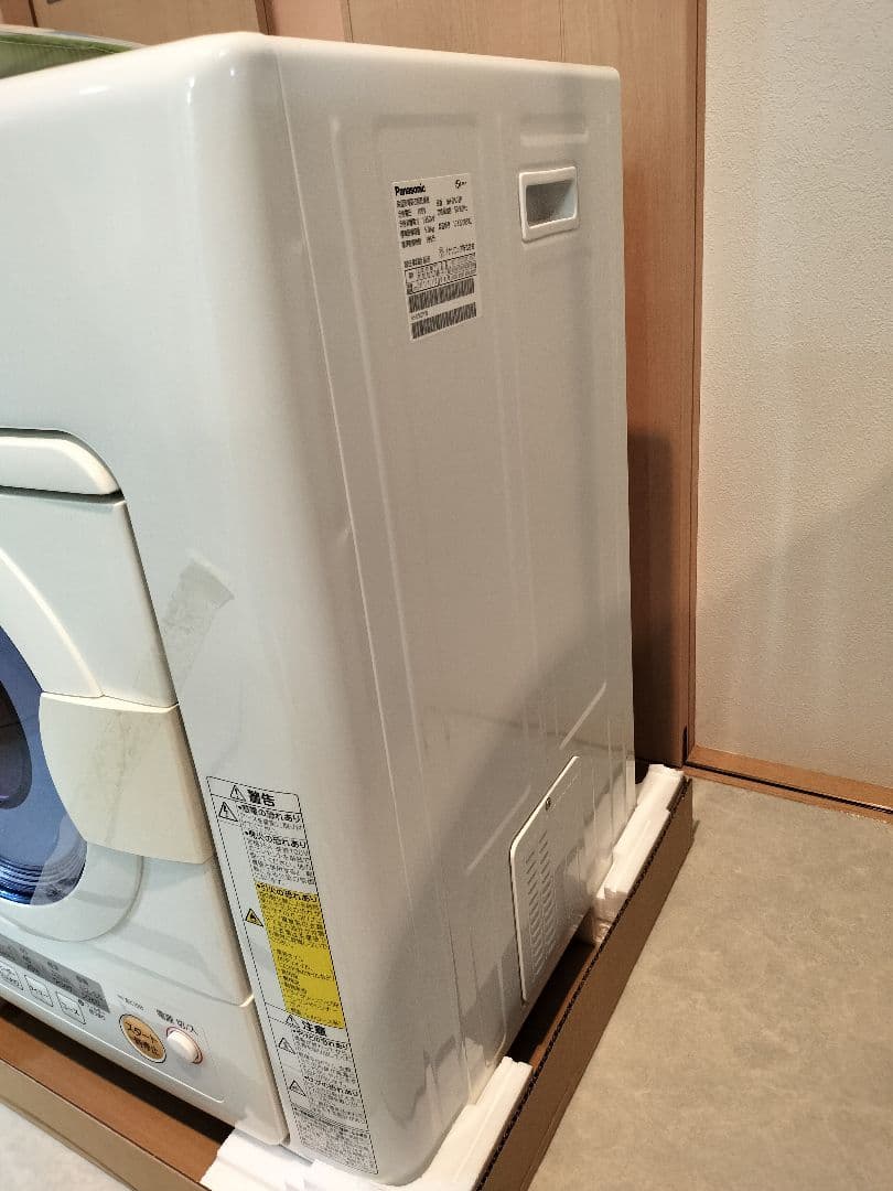 NH-D502P 2017年製 右開き 5kg パナソニック 衣類乾燥機 動作品