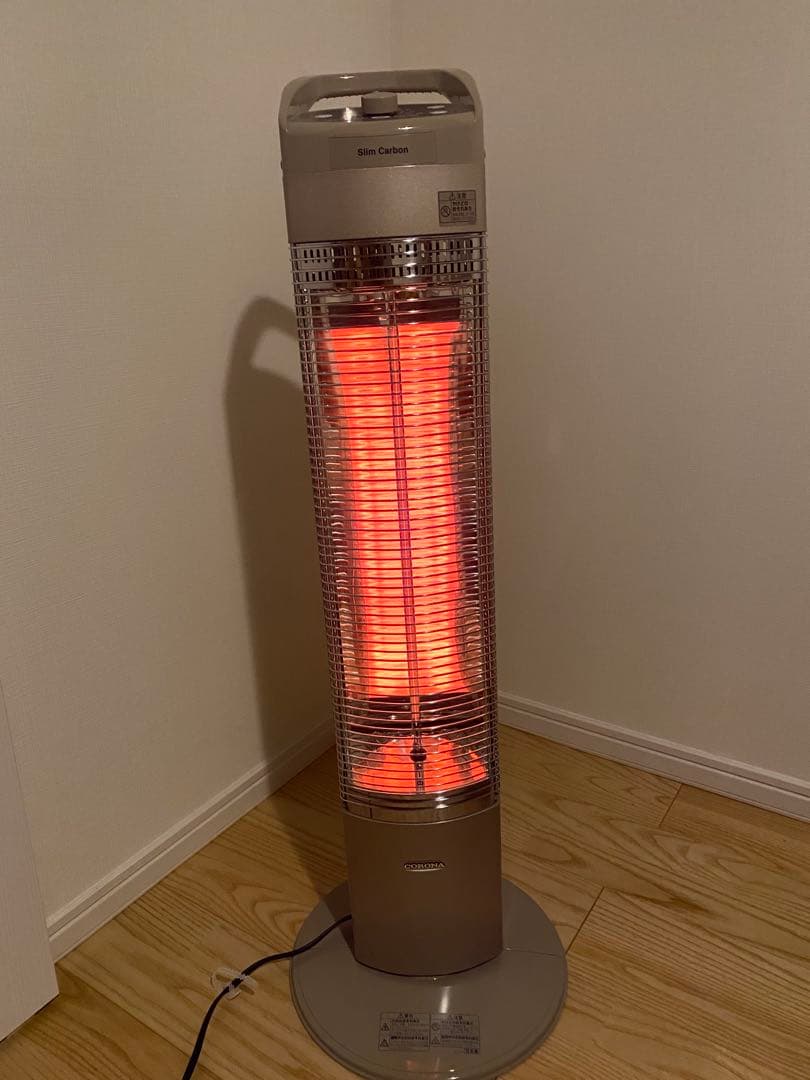 CORONA 遠赤外線電気暖房機 スリムカーボン