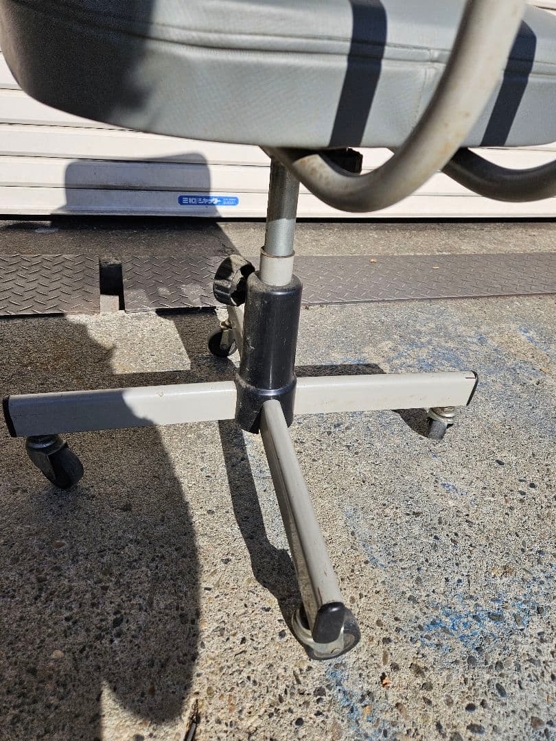 ジャパンヴィンテージ 古いワークチェア 回転椅子 インダストリアル 昭和レトロ