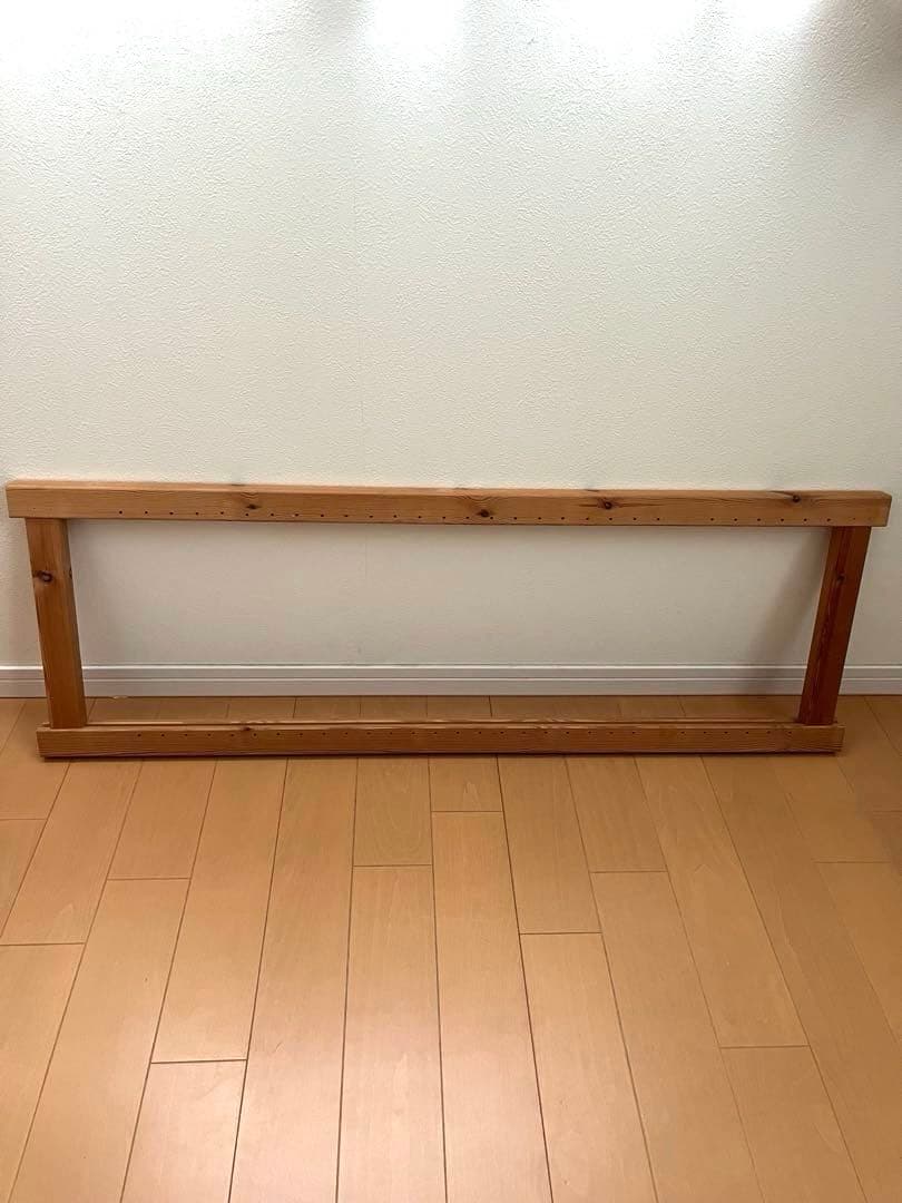 無印良品　パイン材ユニットシェルフ　ユニット棚　ラック　棚板3枚　旧型　廃盤品