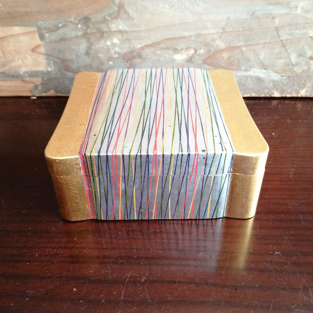 平安　三上楊光堂 　巻莨箱　11cm