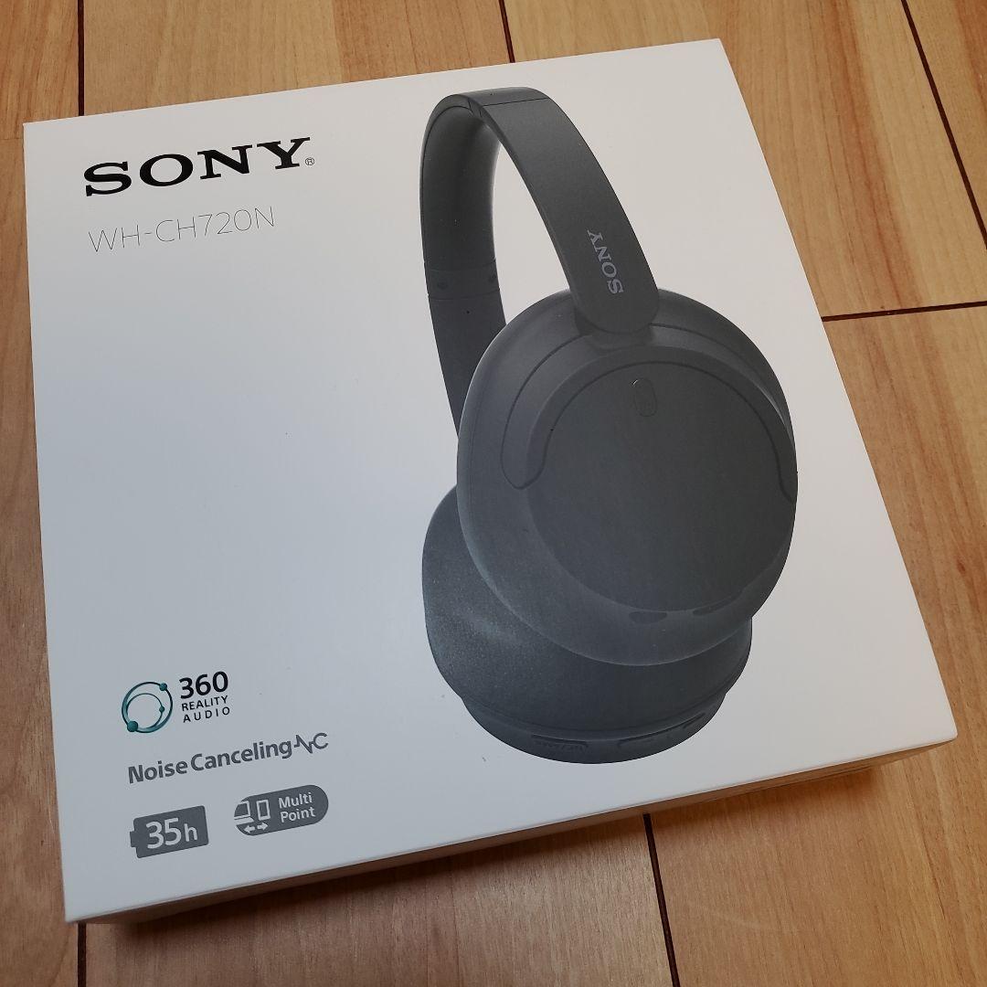 SONY WH-CH720N ワイヤレスヘッドホン　BLACK