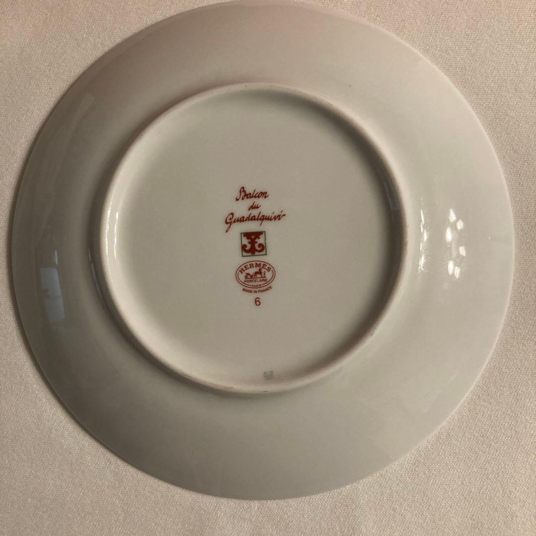 【新品　2枚　ギフト包装】エルメス　ガダルキヴィール　パンプレート　No.6