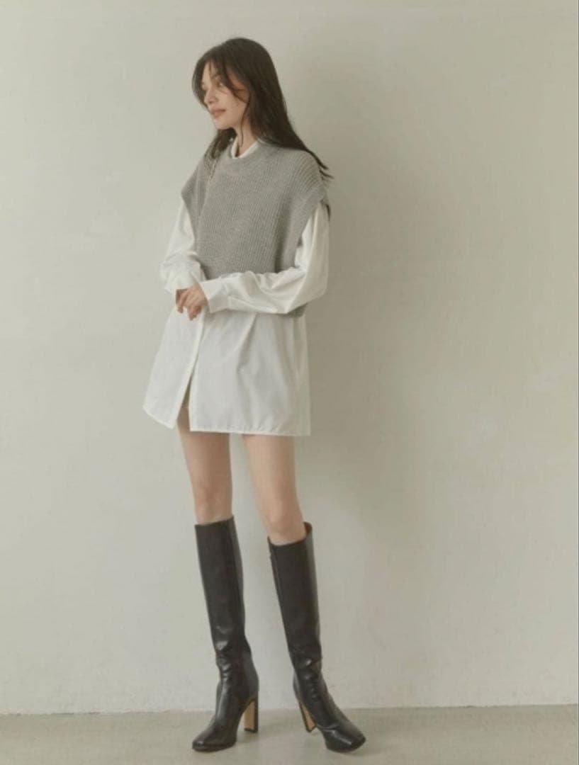 【最終価格】新品未使用ACYM ロングブーツ/ Mサイズ