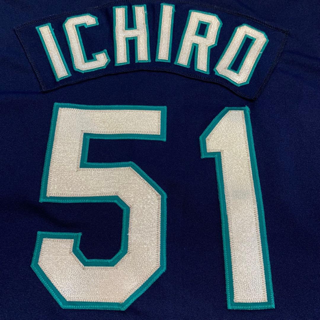 USA製 ラッセルアスレティック イチロー マリナーズ 全刺繍 ユニフォーム