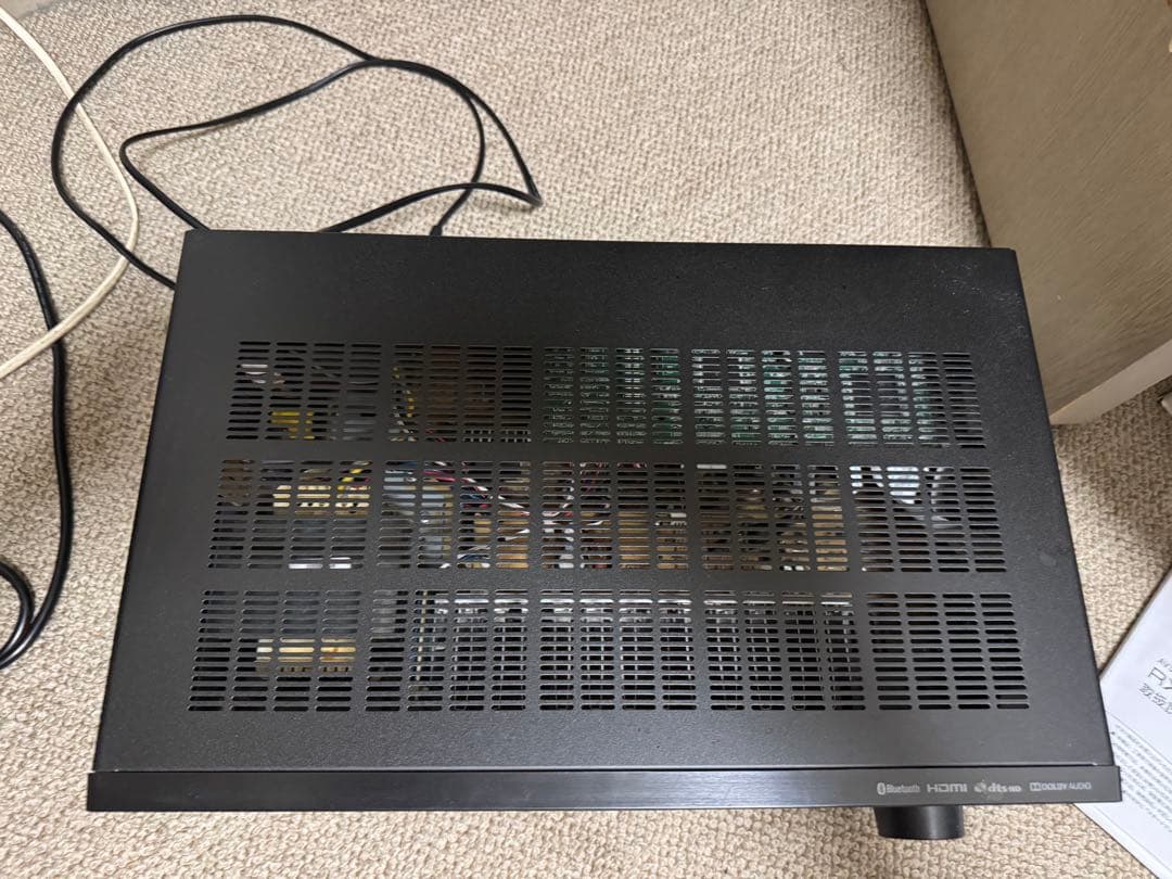 ほぼ新品　Yamaha AVアンプ ブラック