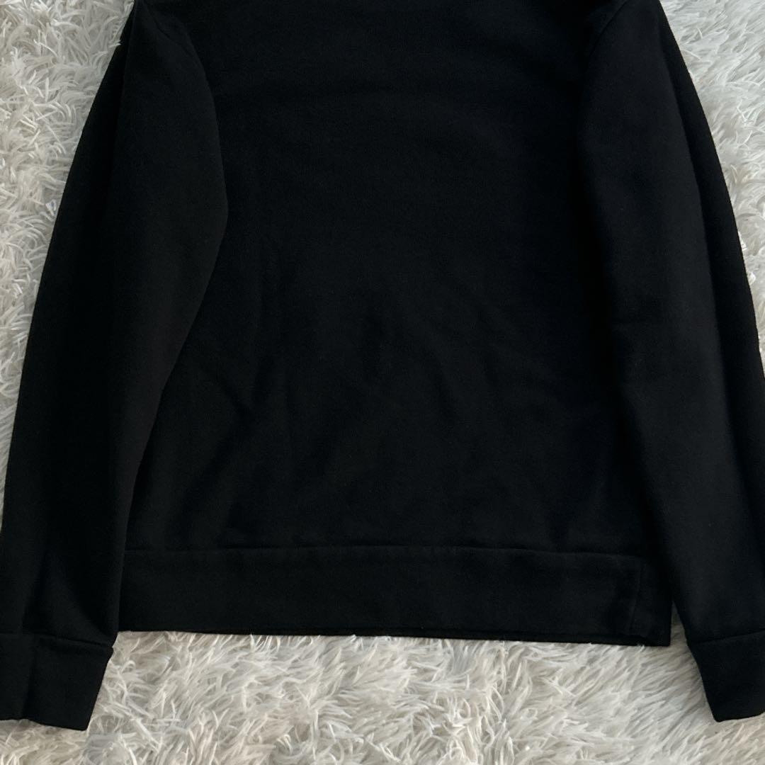 希少サイズ品✨ VERSACE ヴェルサーチ ゴールド刺繍 スウェット 黒 L