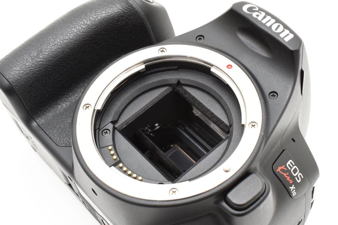 デジタル一眼レフカメラcanon kiss x10標準&望遠ダブルレンズセット