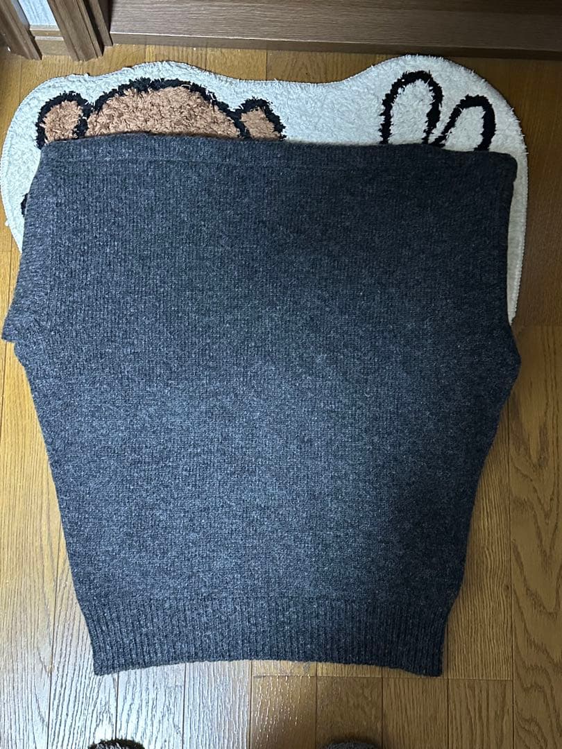 へ　ert kingdom 25aw ボートネックニット