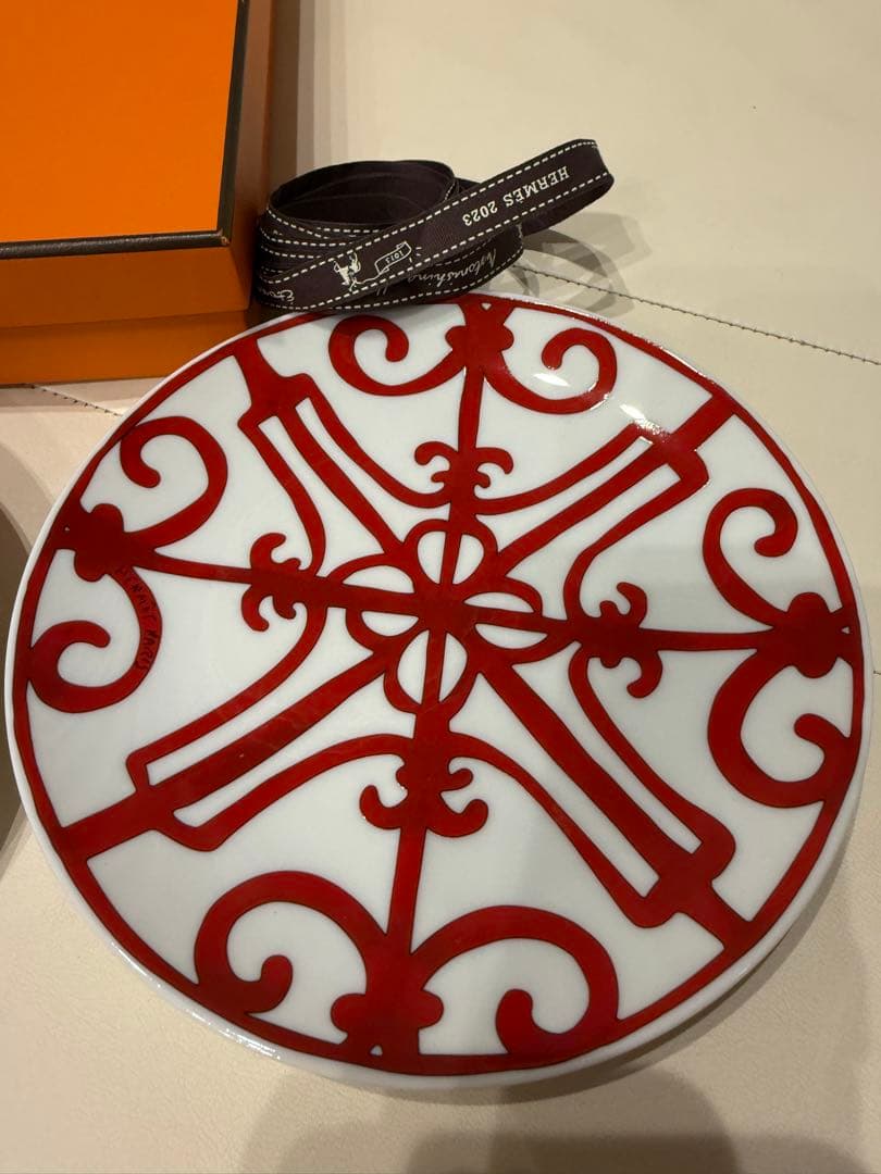 エルメス ガダルキヴィール 17cm 2枚セット 定価約35,000円→