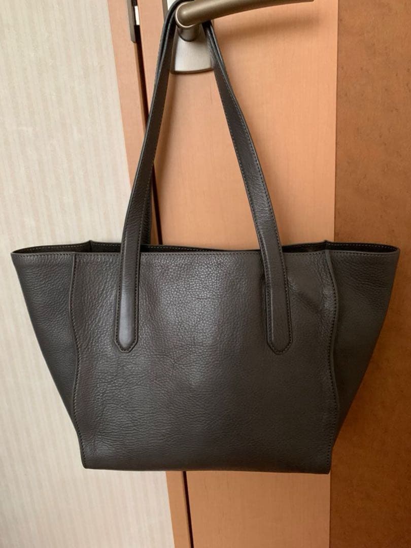 HIROFU ダークグレー ショルダーバッグ