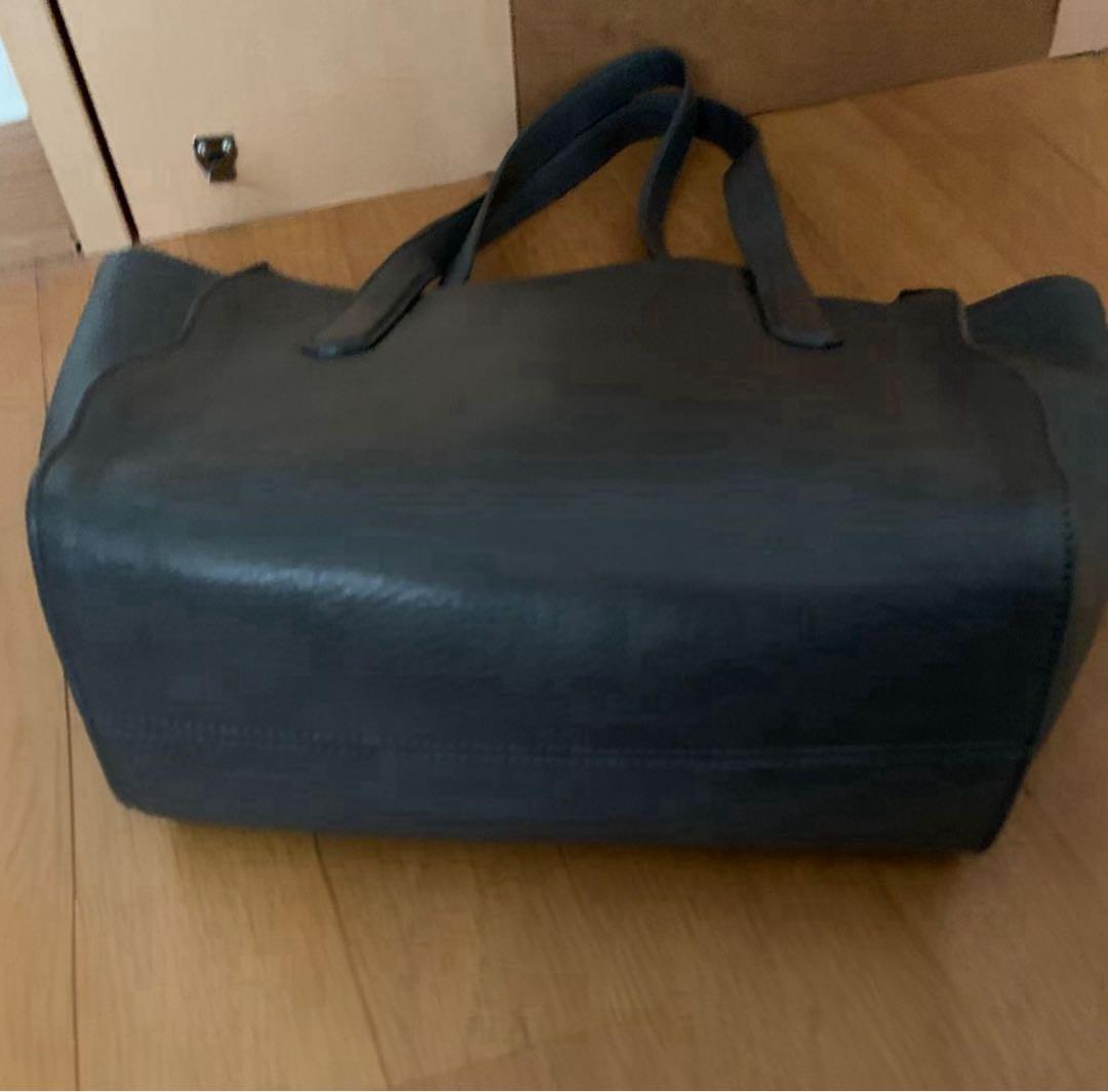 HIROFU ダークグレー ショルダーバッグ