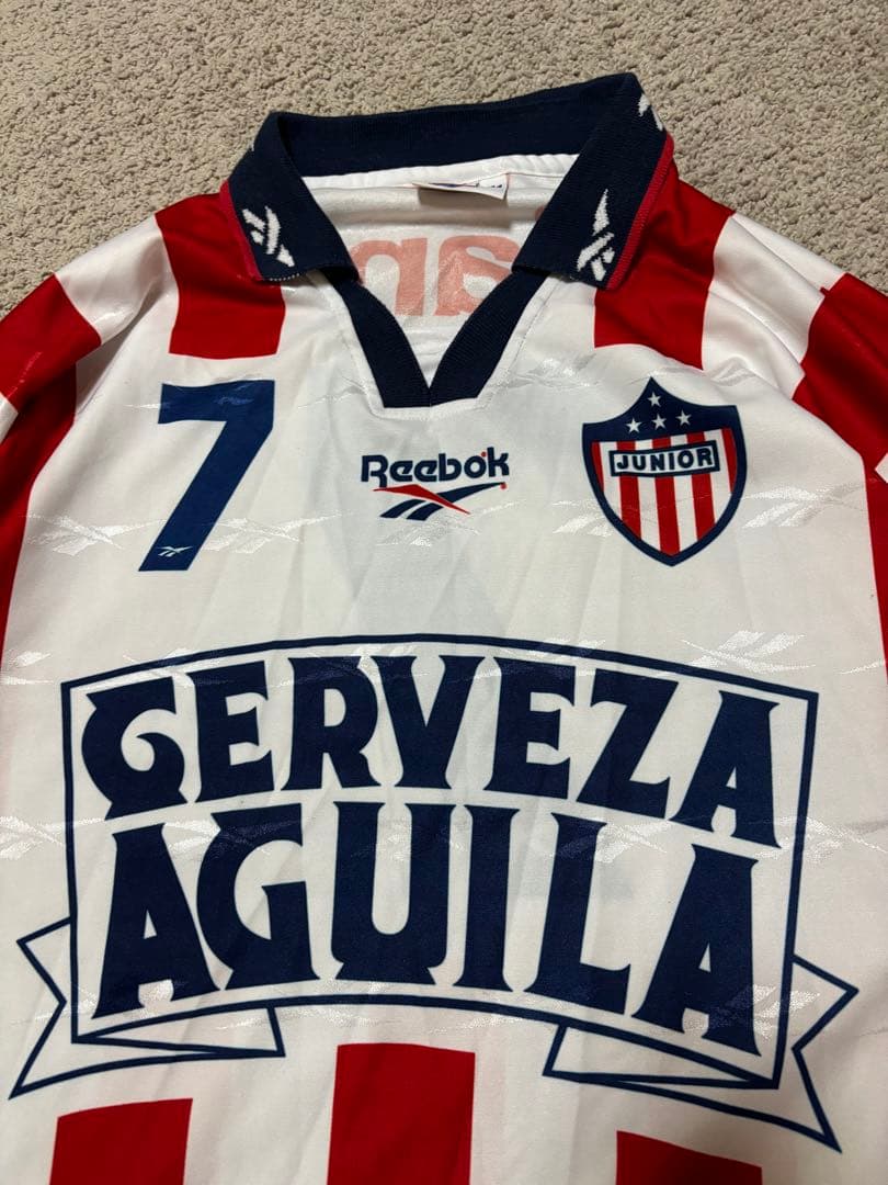サッカー　アトレティコ・ジュニオール　コロンビア　リーボック　ユニフォーム