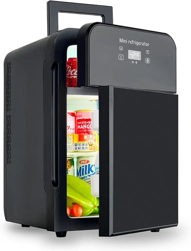 ミニ冷蔵庫 - ワンタッチ操作 - 36cm x 28cm x 45cm