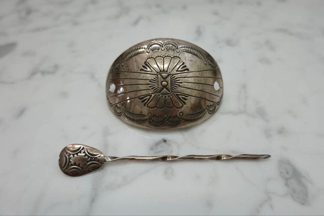 ナバホ族 インディアンジュエリー マジェステ バレッタ