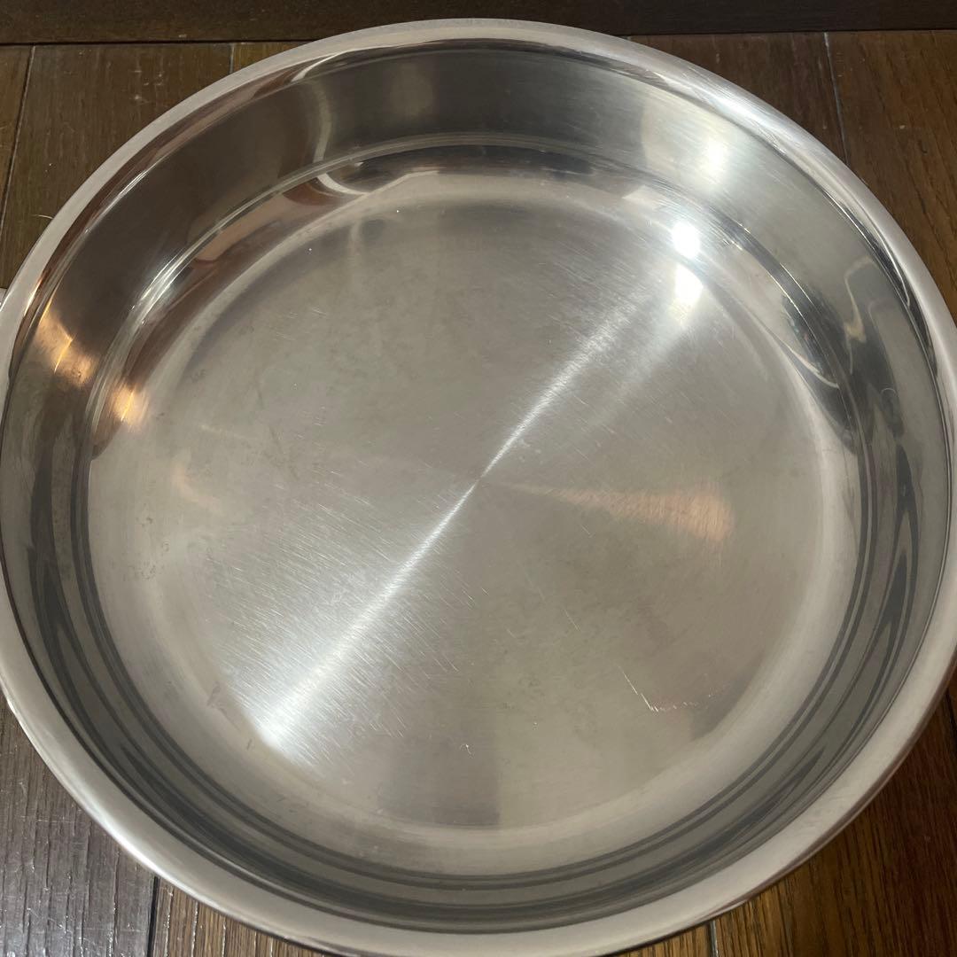 ジオ・プロダクト3点セット　片手鍋20cm　ソテーパン25cm　両手鍋25cm