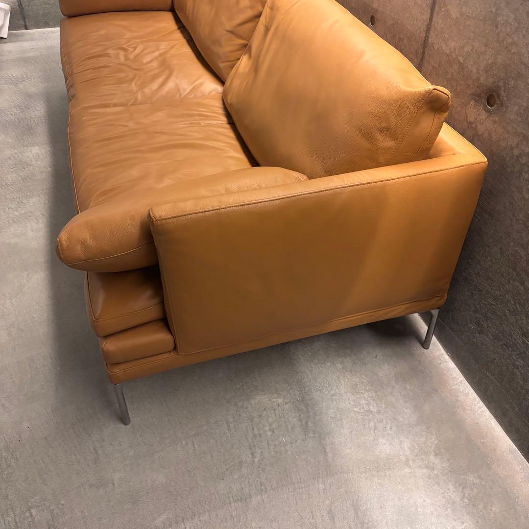 ZANOTTA WILLIAM ザノッタ ウィリアム　3人掛けレザーソファ