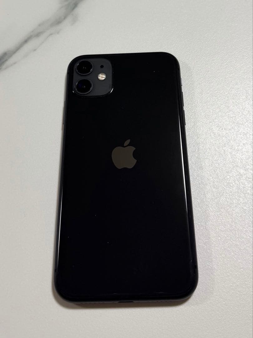 Apple iPhone 11 64gb SiMフリー ブラック 本体 箱