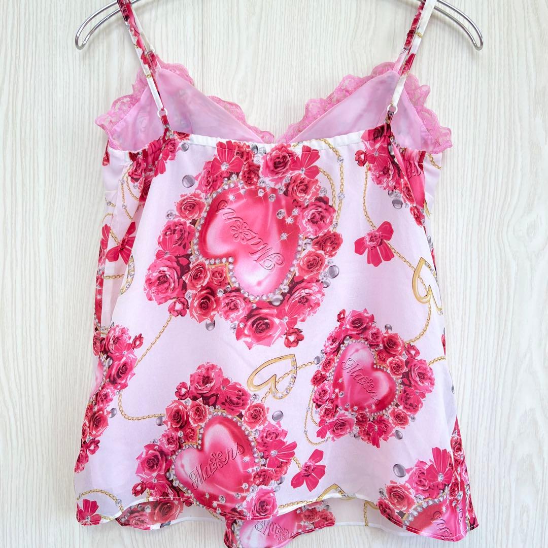 MARS Y2K 姫ギャル　平成　当時物　ビッグリボンキャミトップス