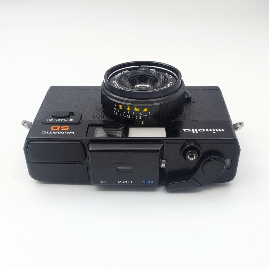 感動品◆極美品【優しく澄んだエモい写り】minolta HI-MATIC SD