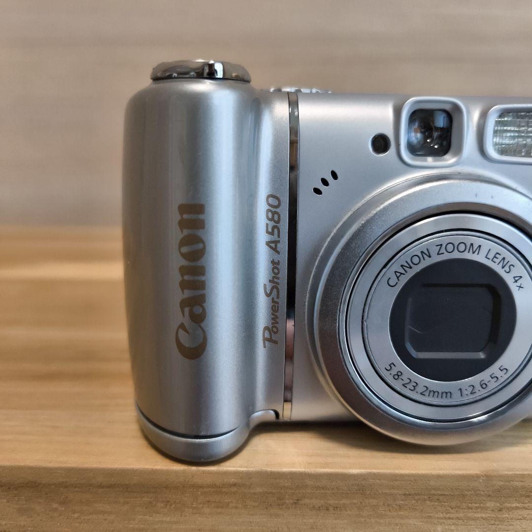 Canon PowerShot A580 コンパクトデジタルカメラ　単3電池式