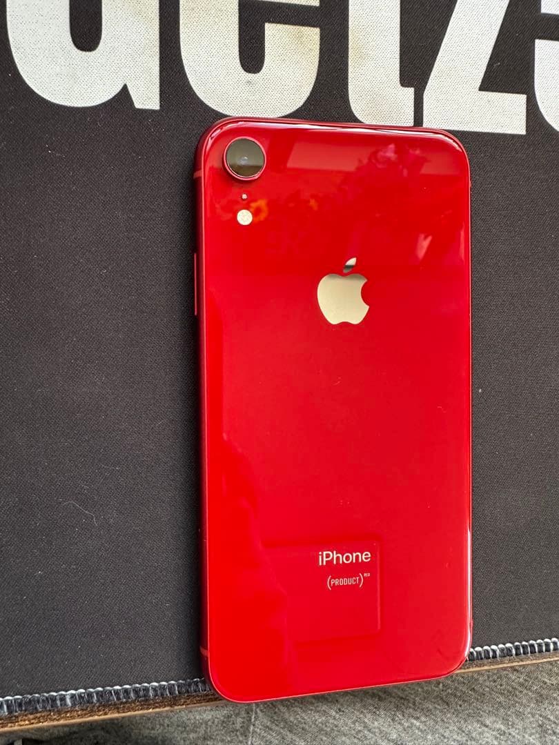【美品バッテリー93%】iPhoneXR 128GBレッドSIMフリー 即発送可