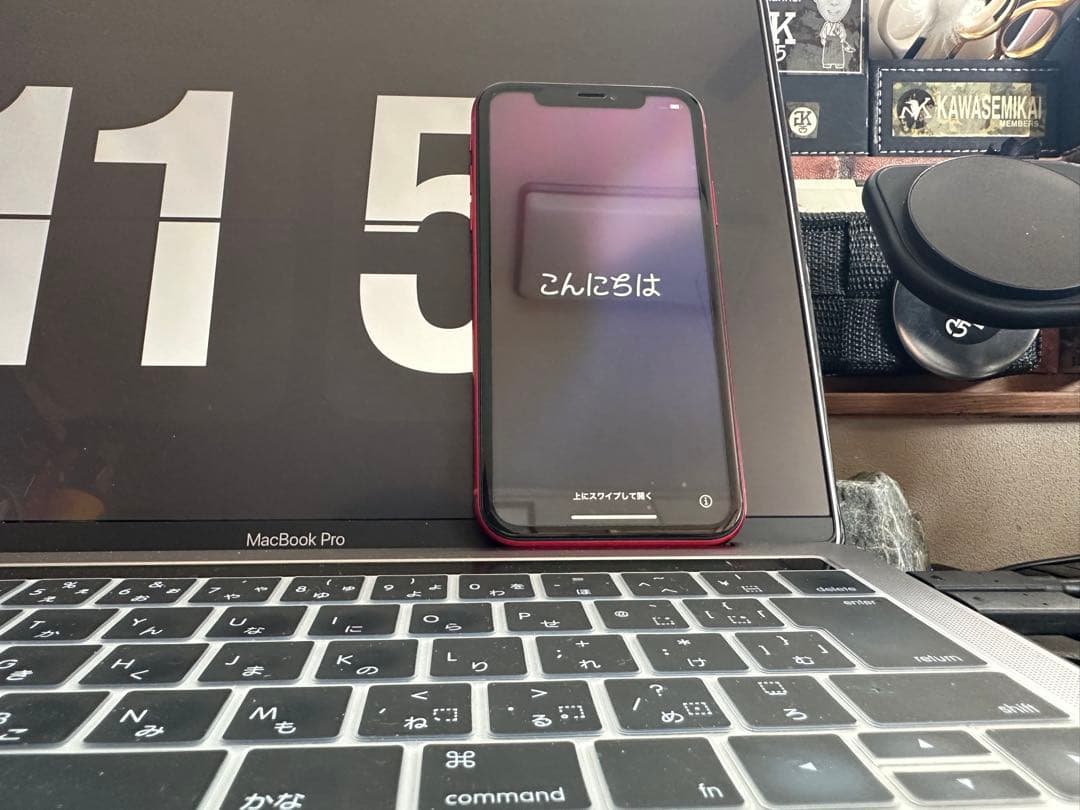 【美品バッテリー93%】iPhoneXR 128GBレッドSIMフリー 即発送可