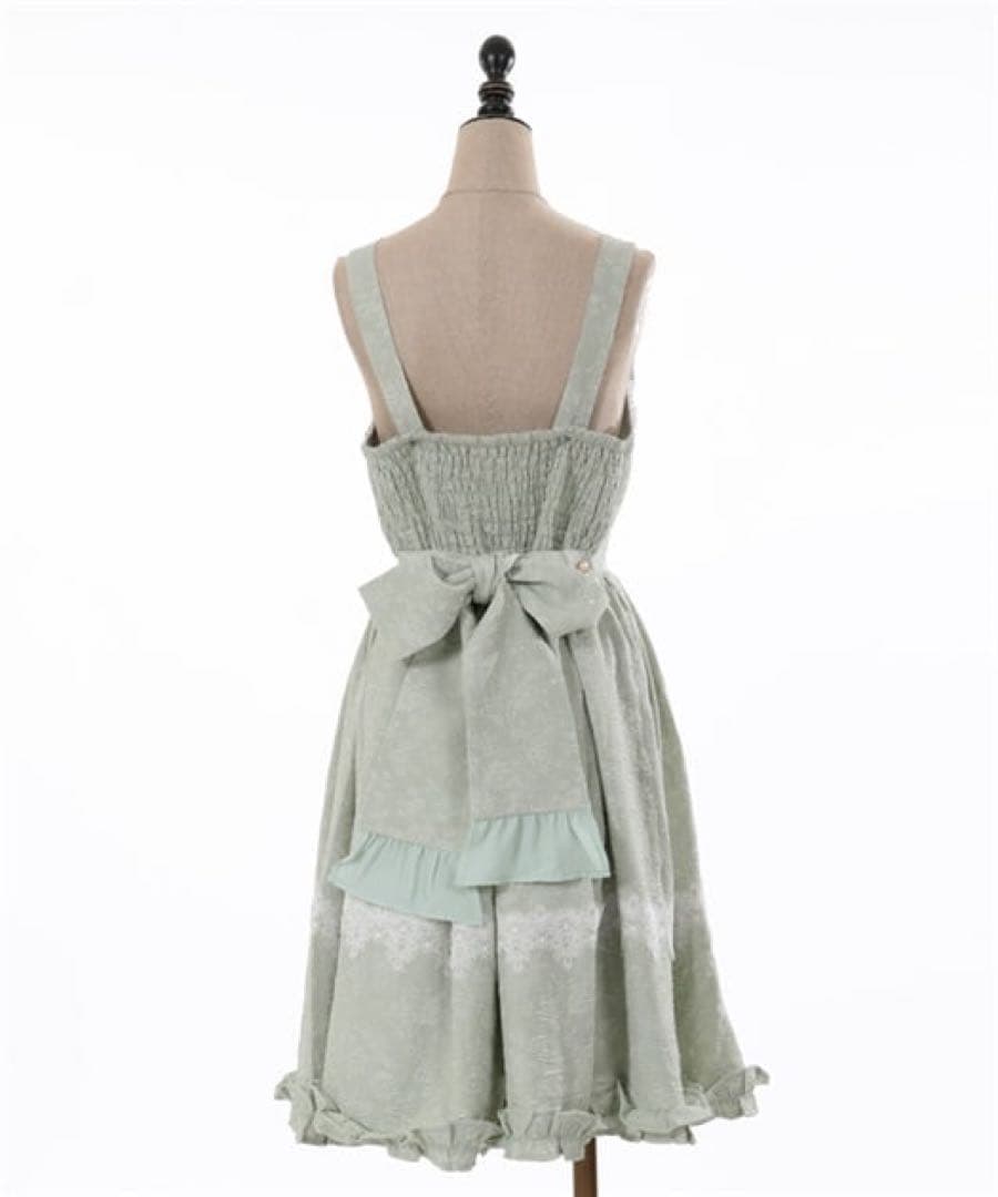 最終値下げ！♡axesfemmekawaii♡メアリージャンパースカート ミント