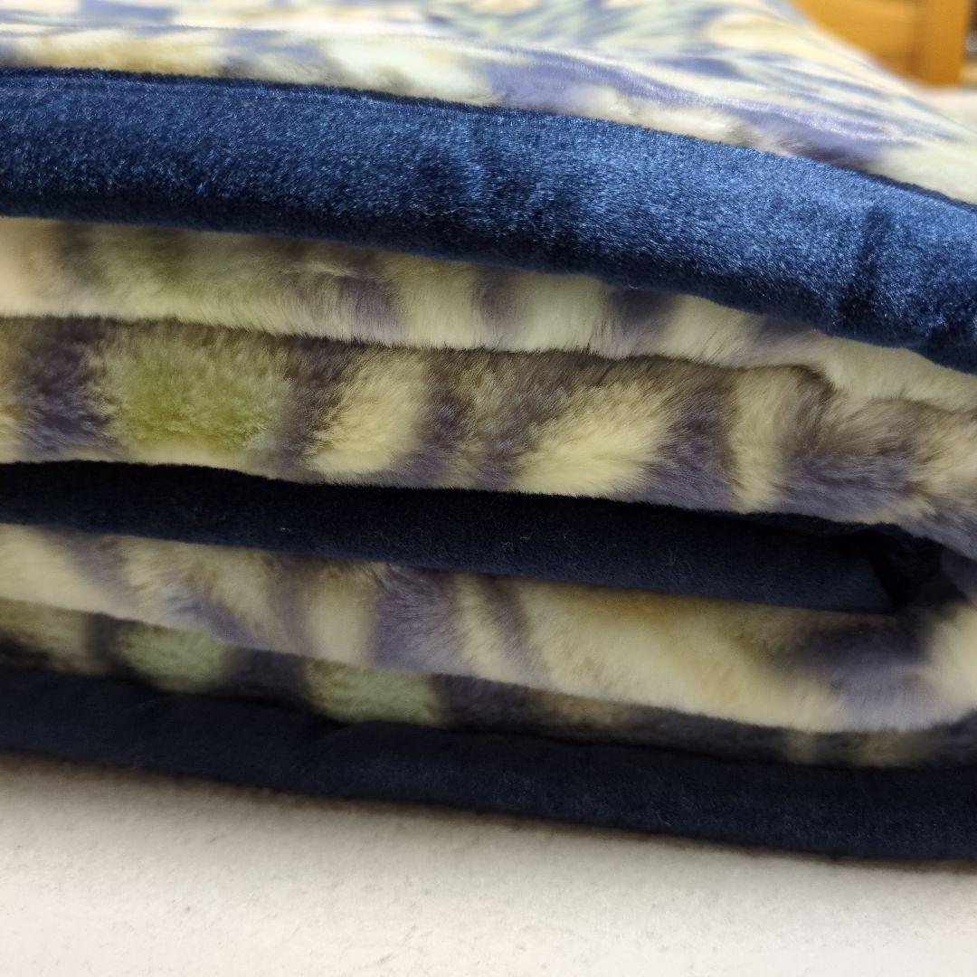 アクリル100%ニューマイヤー毛布2枚組V＆Aロマンス小杉