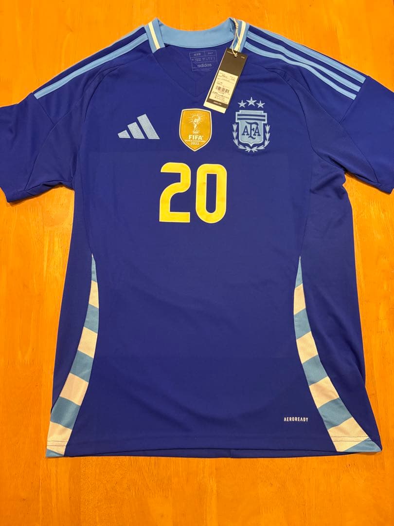 正規品 新品 アルゼンチン代表 24/25 アウェイ マカリスター XL