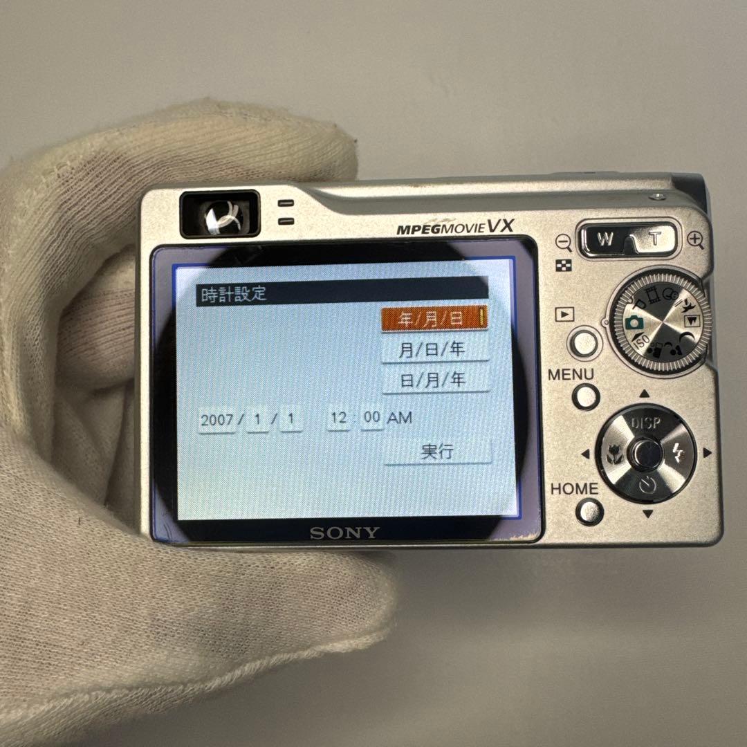 【美品】SONY Cyber-shot DSC-W80