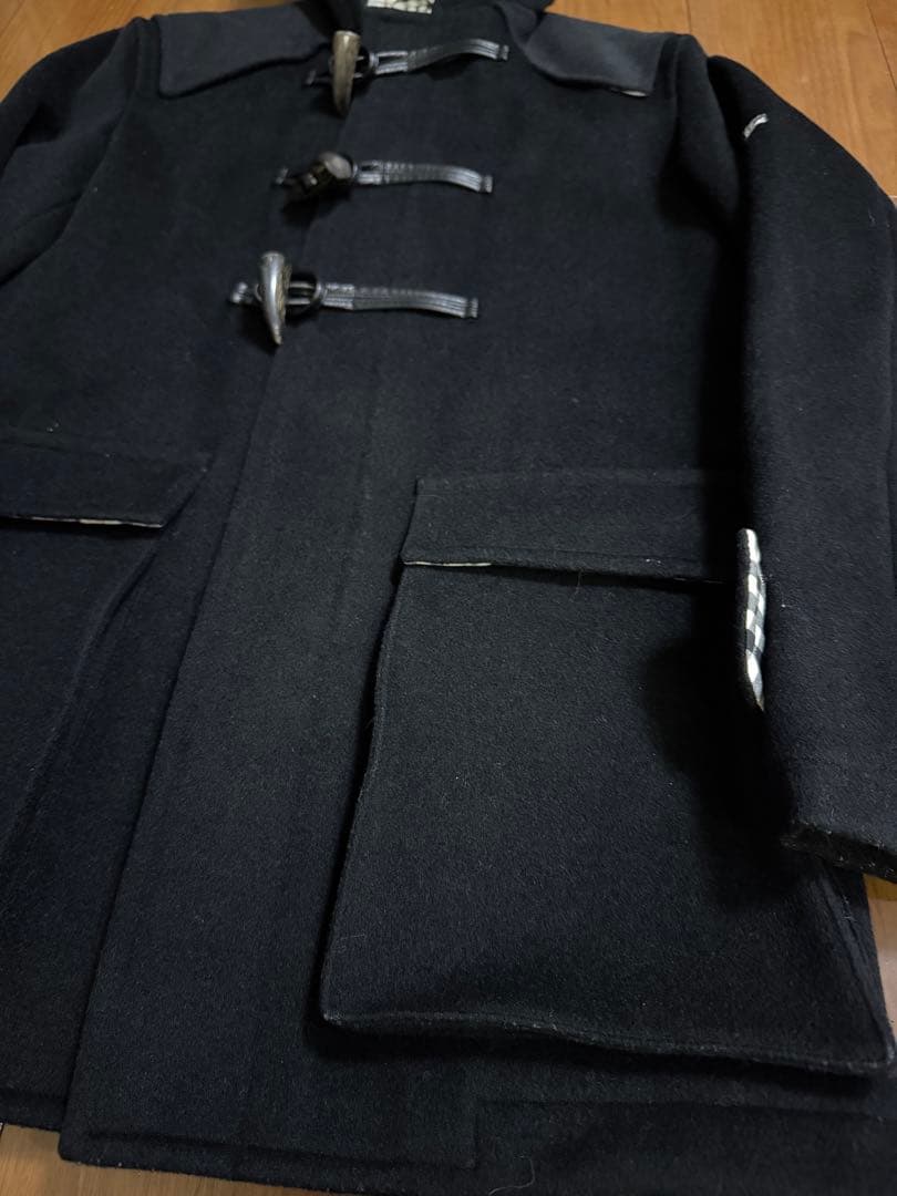 BURBERRY BLACK LABEL ショートダッフルコート ノバチェック