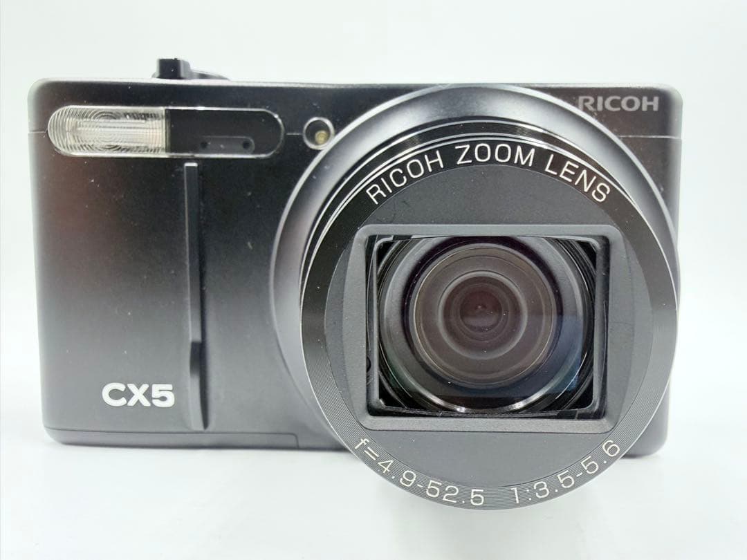 【美品】RICOH リコー CX5 BLACK デジカメ コンデジ