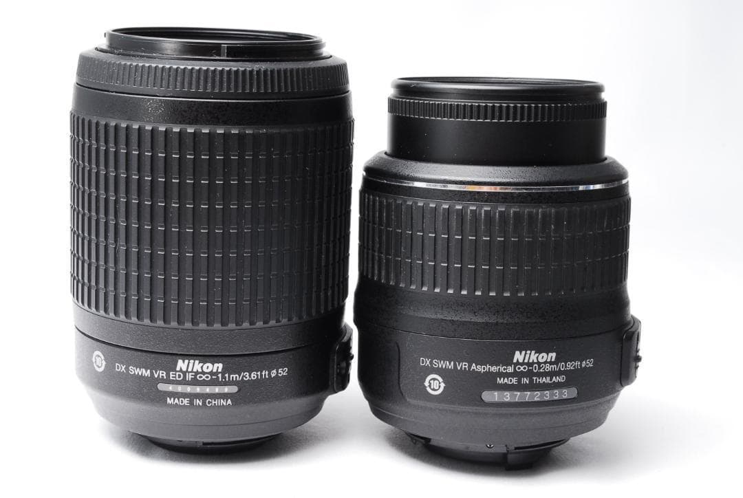 【ショット少ない】Nikon D5600 ダブルレンズ 初心者おすすめ