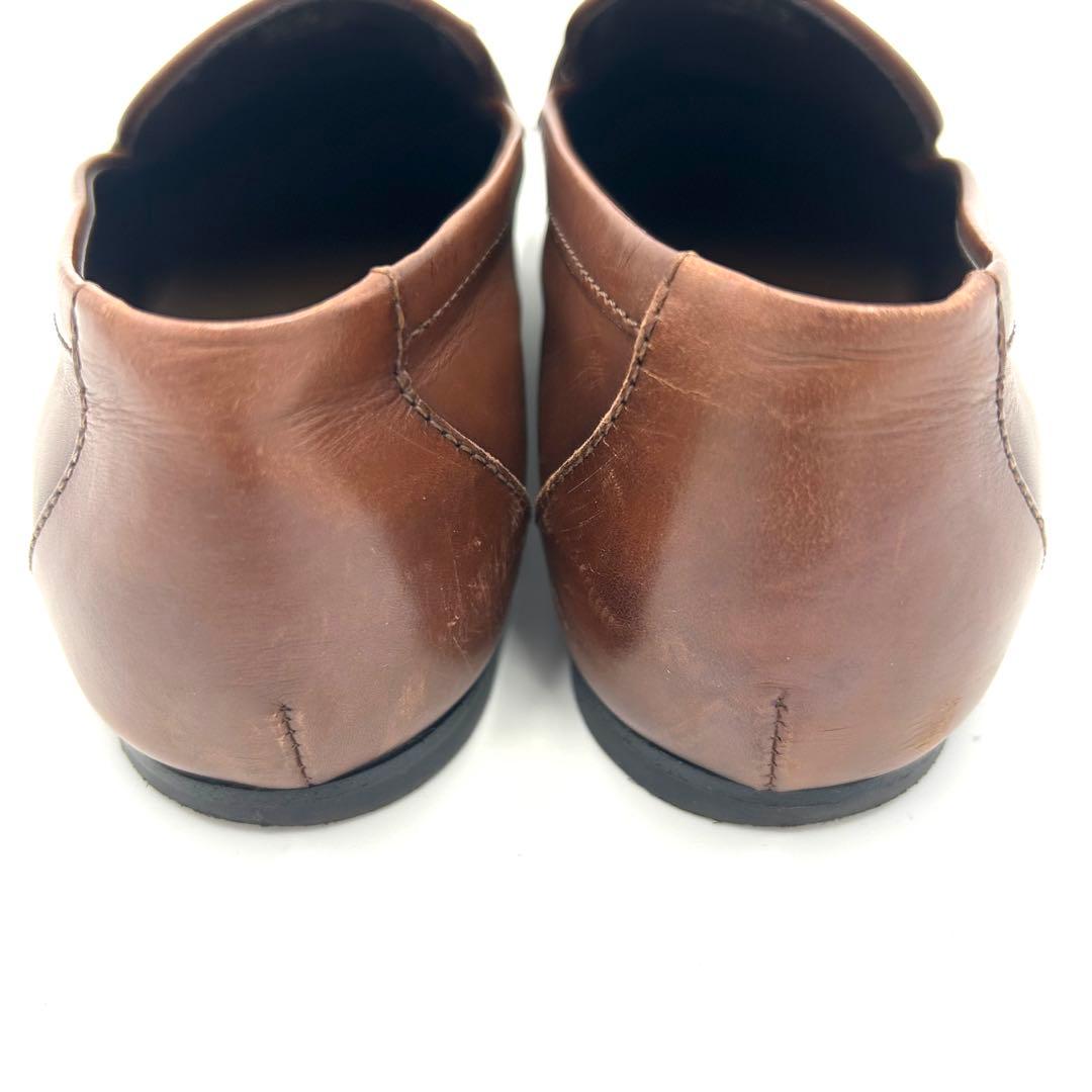 TOD'S トッズ ローファー ケイト レザー ブラウン