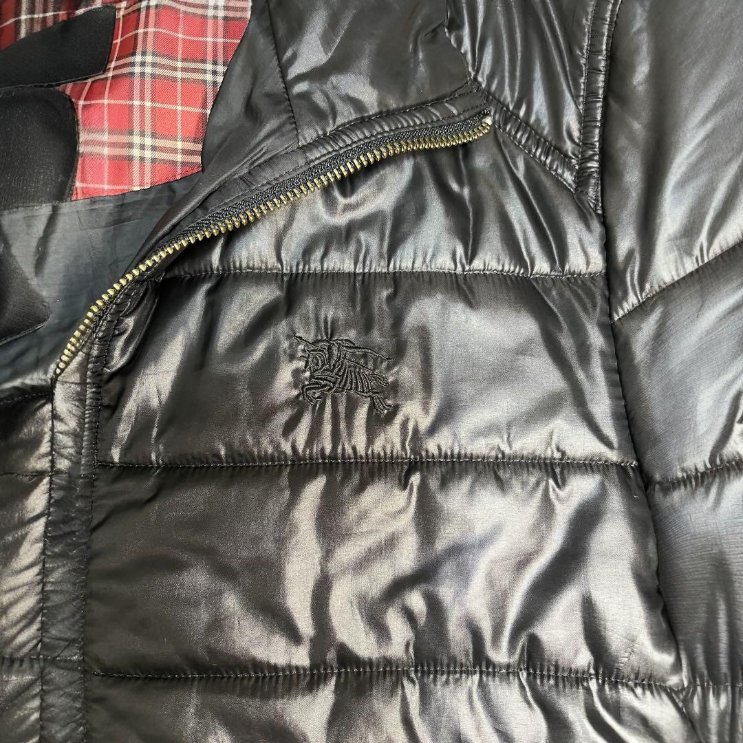 BURBERRY キルティングダウン ブラック L 短丈 Y2K