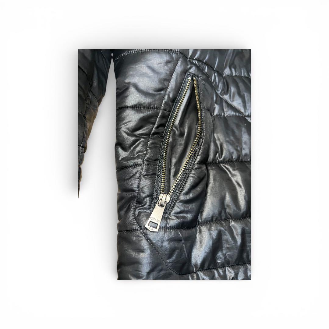 BURBERRY キルティングダウン ブラック L 短丈 Y2K