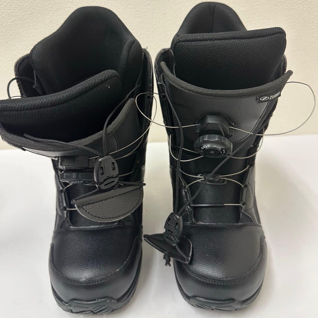 ZUMA スノーボードBOAブーツ 女性用 ブラック 25.0cm
