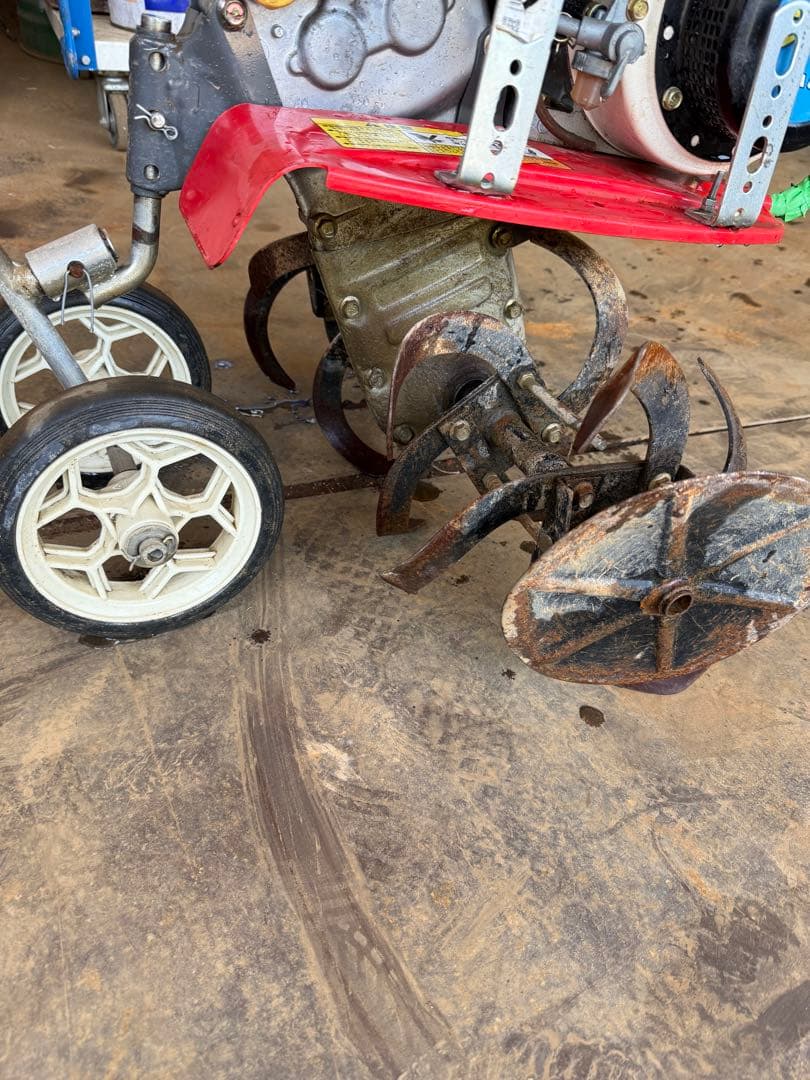 動作確認済　YANMAR MT252 ガソリン耕運機 GA80SK