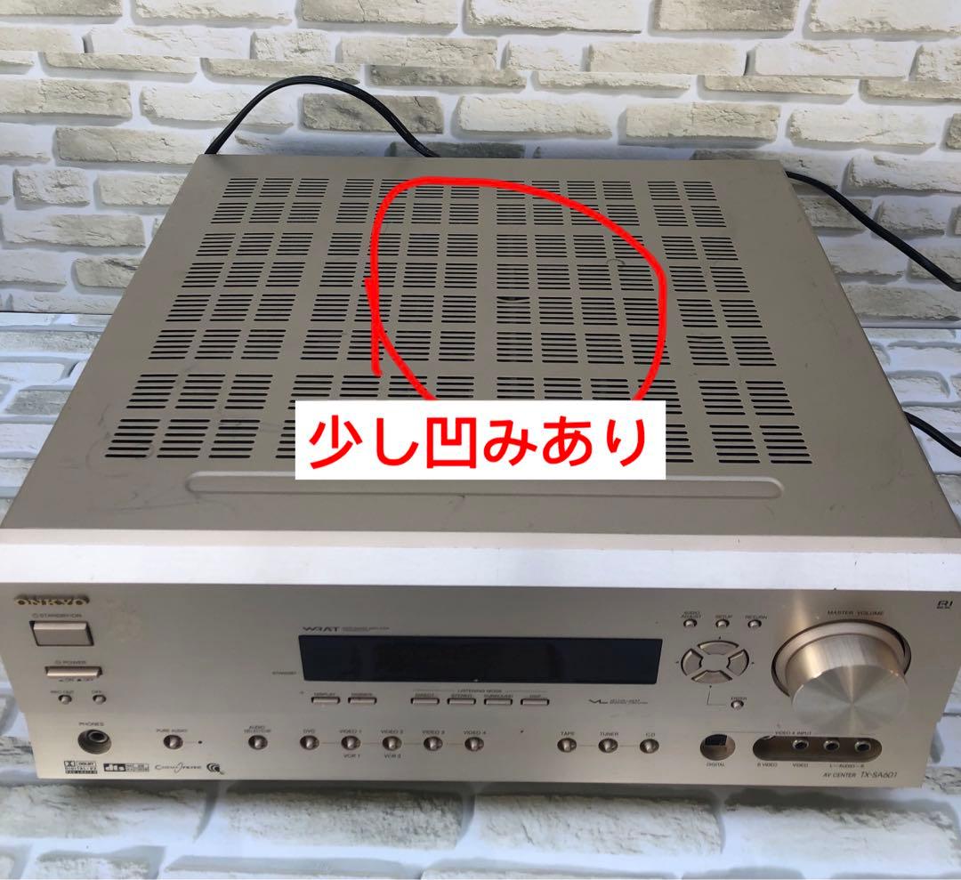 ONKYO TX-SA601 サラウンド6.1ch AVアンプ動作品(A42)