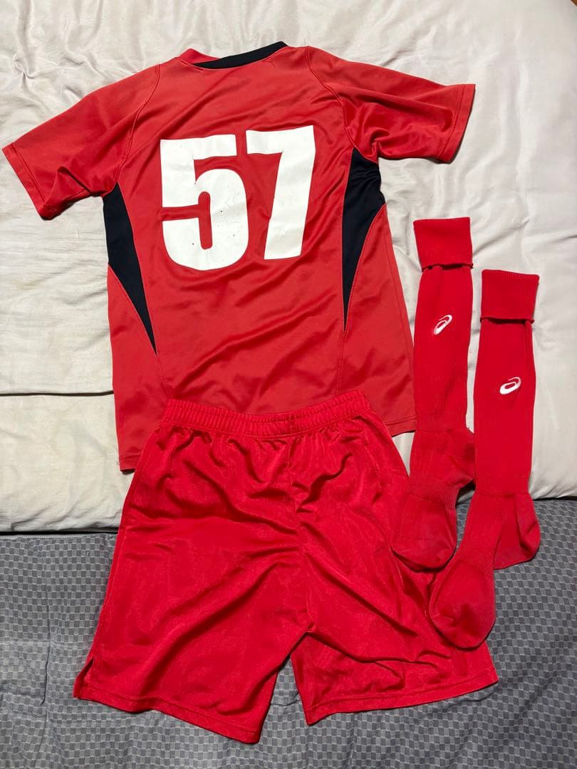 浦和東高校サッカー部　公式戦ユニフォーム M ホーム&アウェー