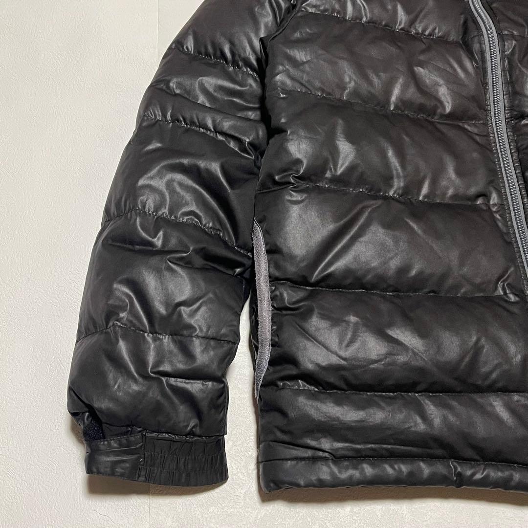 Champion ダウンジャケット ブラック艶消し 短丈 y2k チャンピオン