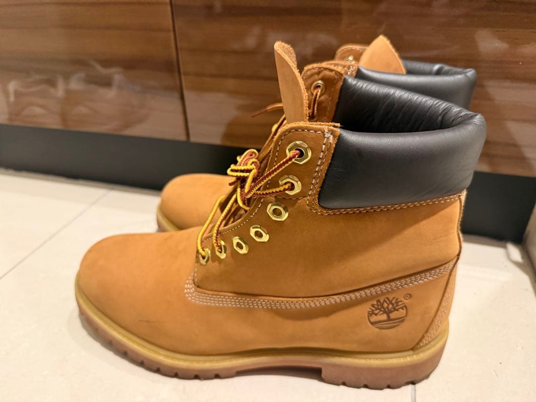 Timberland 6インチ プレミアム イエローブーツ　28cm