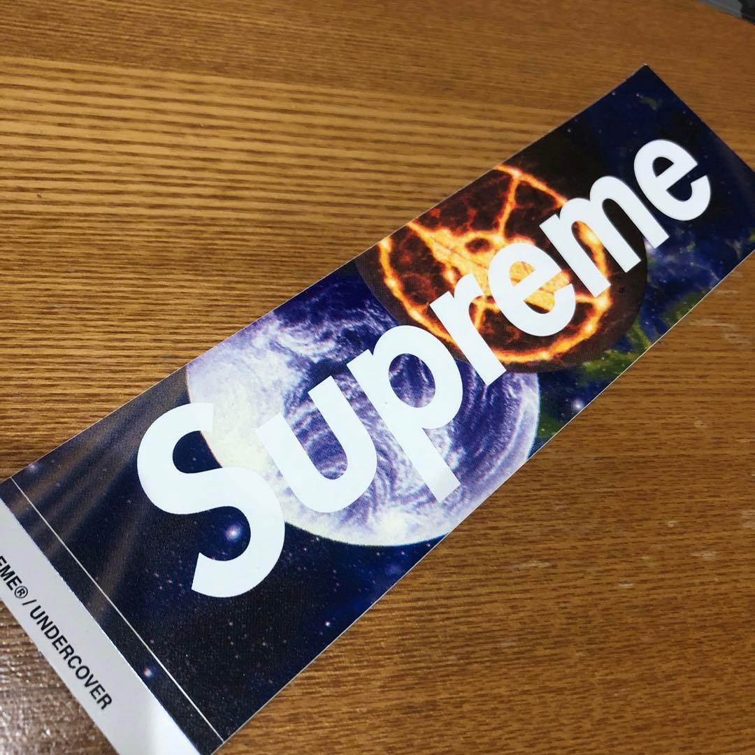 supreme people's BOX LOGOステッカー