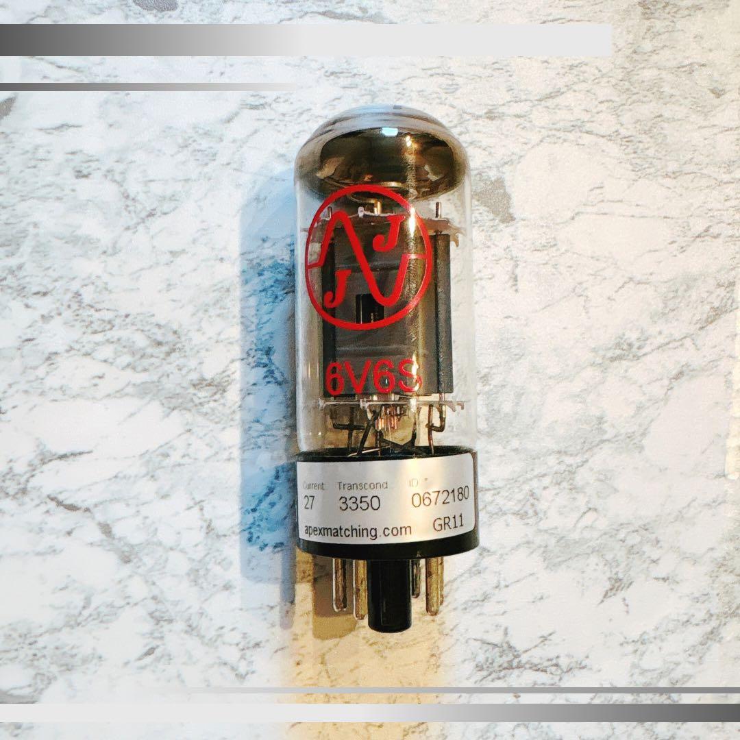 JJ ELECTRONIC 6V6S 4本 バイアス調整済 ギターアンプ用真空管