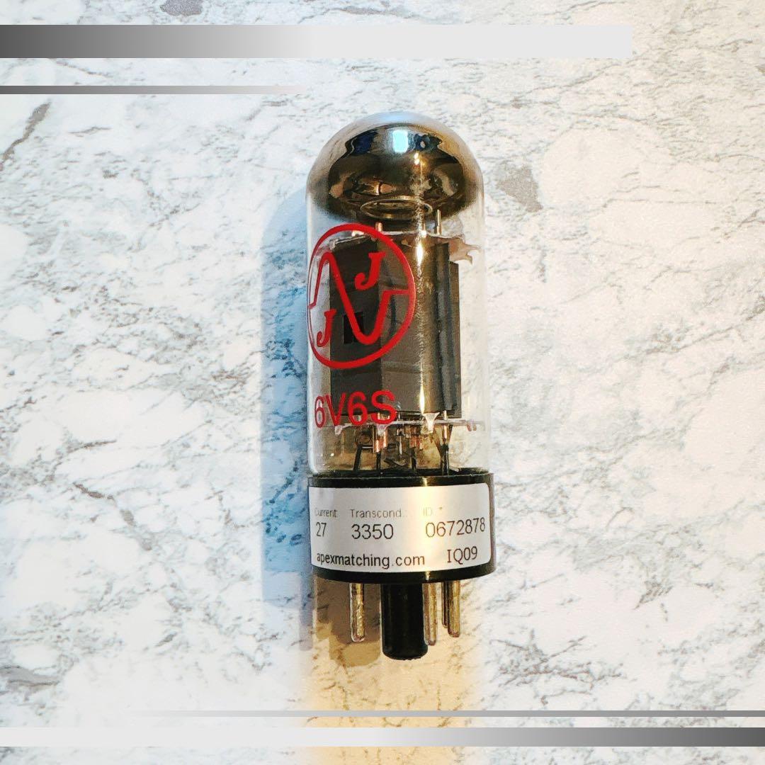 JJ ELECTRONIC 6V6S 4本 バイアス調整済 ギターアンプ用真空管