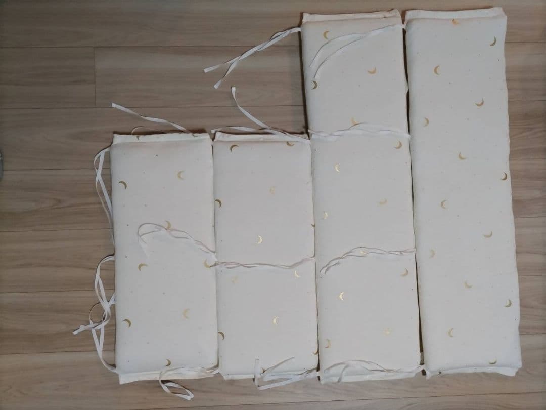 ヤマサキ　ベビーベット（ツーオープン）他ベッドガード＆ベビー布団セット（ミニ）