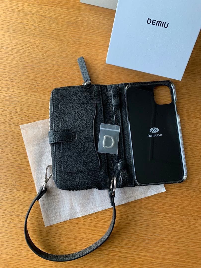 【➕セットver.】Demiurvo スマホケースiPhone 11手帳型ケース